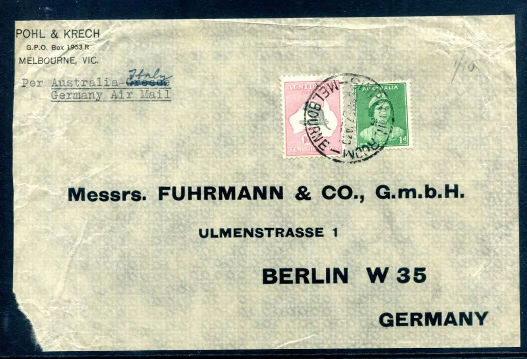 1930 (27th Jan) 10/- grey & pink, CofA wmk in ... Image 1++