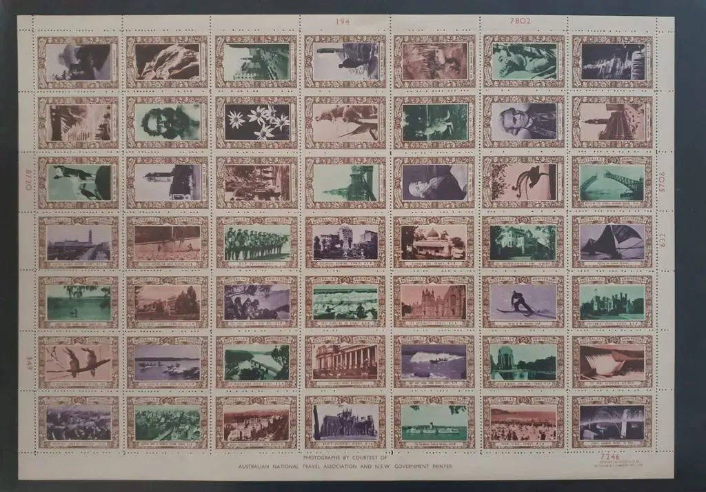 1938 150th Anniversary of Australia complete sheet ... Image 1++