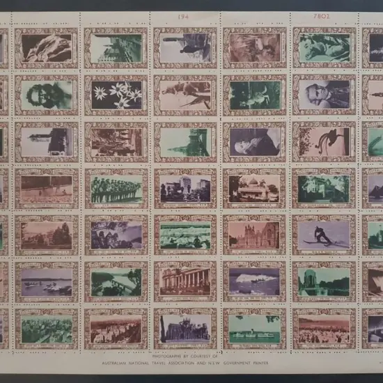 1938 150th Anniversary of Australia complete sheet ...