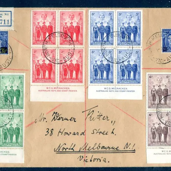 1942 (1st July) North Melbourne Registered locally ...