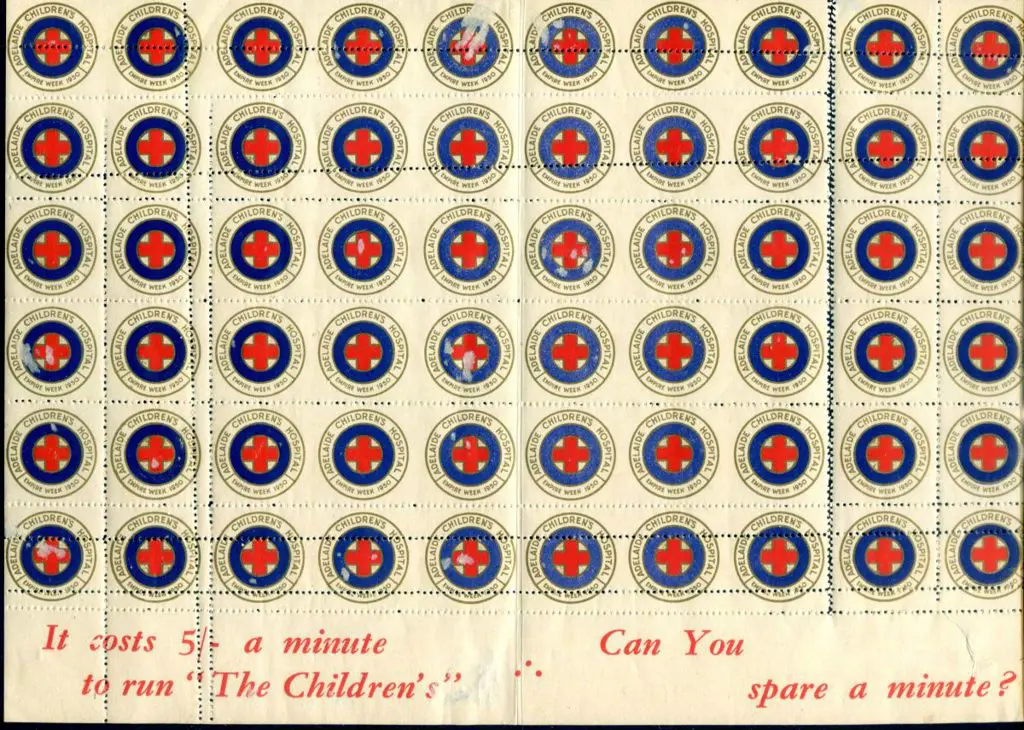 1950 "Adelaide Children's Hospital Empire Week" ... Image 1++