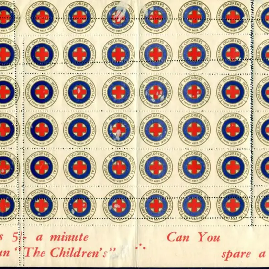 1950 "Adelaide Children's Hospital Empire Week" ...