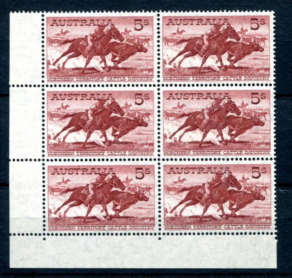 1961/64 5/- cattle on white paper in bottom left ... Image 1++
