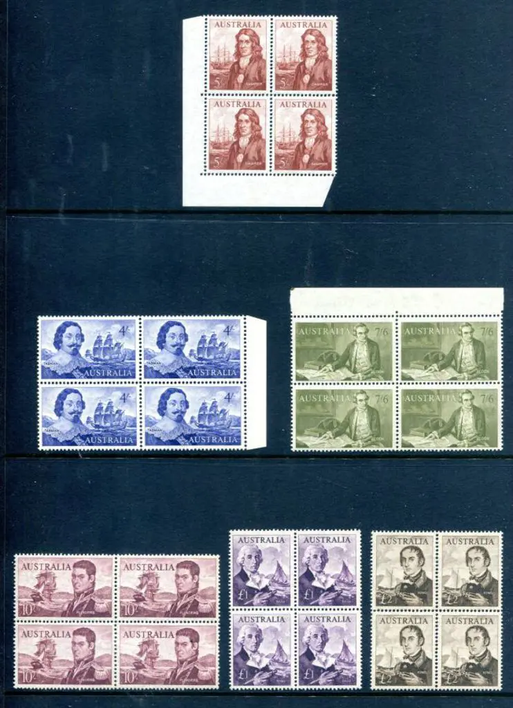 1963/65 Navigators set of 6 in well centred blocks ... Image 1++