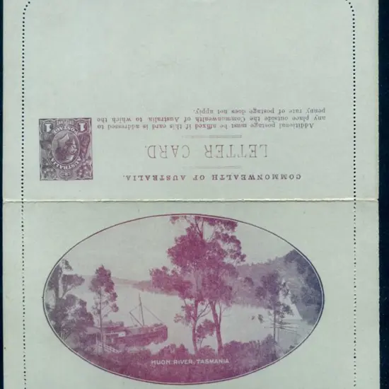 1914/18 1d KGV Die I Sideface, perf. 12½ Setting ...
