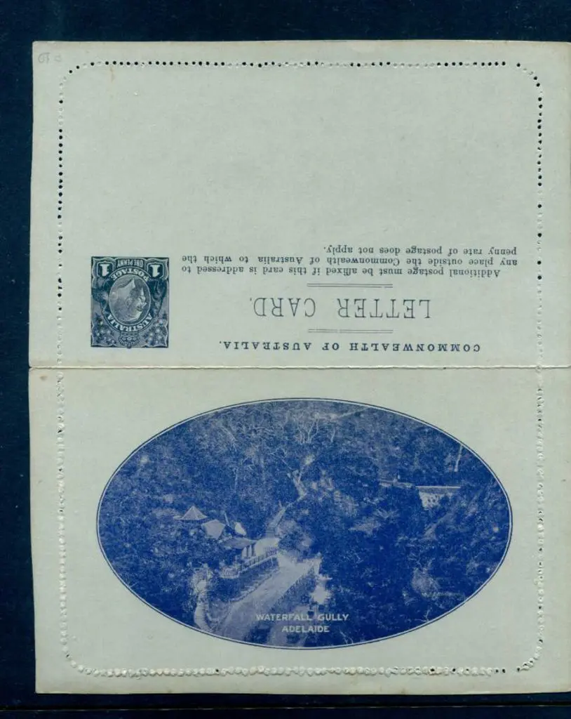 1914/18 1d KGV Die II Sideface, perf. 10 ... Image 1++