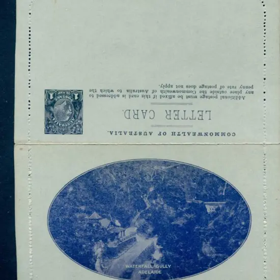 1914/18 1d KGV Die II Sideface, perf. 10 ...