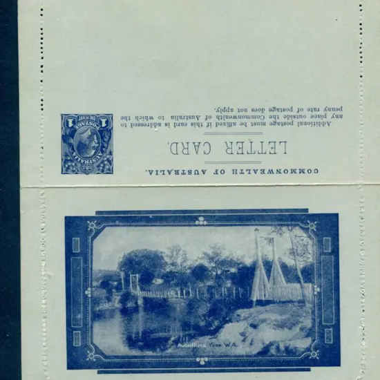 1914/18 1d KGV Die II Sideface, perf. 10 Setting ...