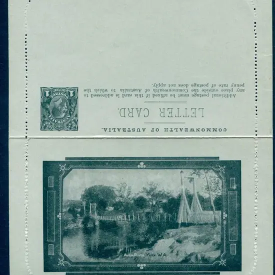 1914/18 1d KGV Die II Sideface, perf. 10 Setting ...