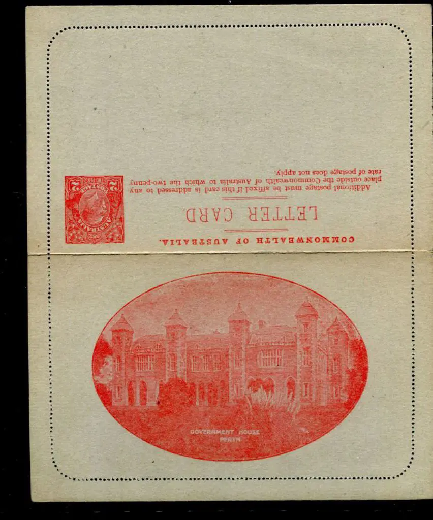1922/23 2d KGV Sideface, perf. 12½ "Government ... Image 1++