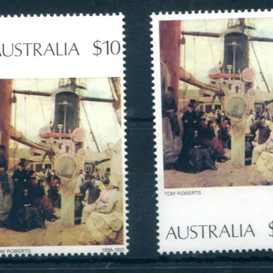 1977 $10 Coming South painting with massive ...