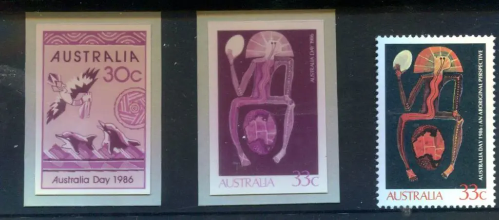 1986 Australia Day Photographic Proofs for the 33c ... Image 1++