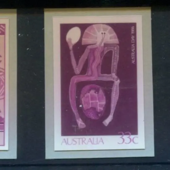 1986 Australia Day Photographic Proofs for the 33c ...