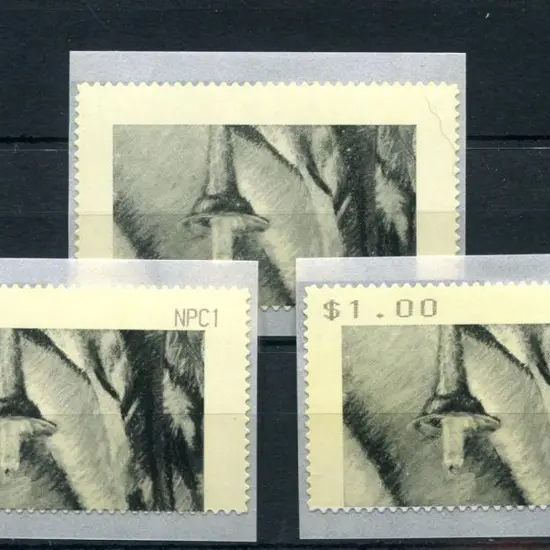 1993 CPS black dummy trial labels with "candle & ...