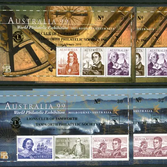 1999 Australia 99 Navigators M/S pairs x 2 ...