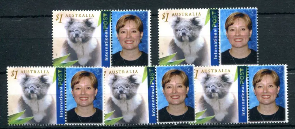 2001 $1 Koala Emergency International Post ovpts ... Image 1++