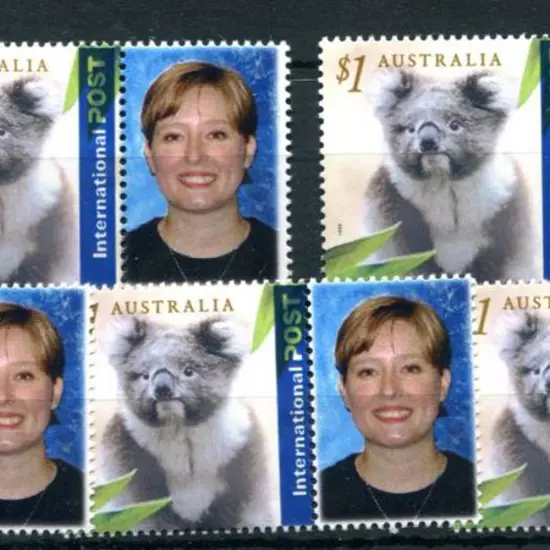 2001 $1 Koala Emergency International Post ovpts ...