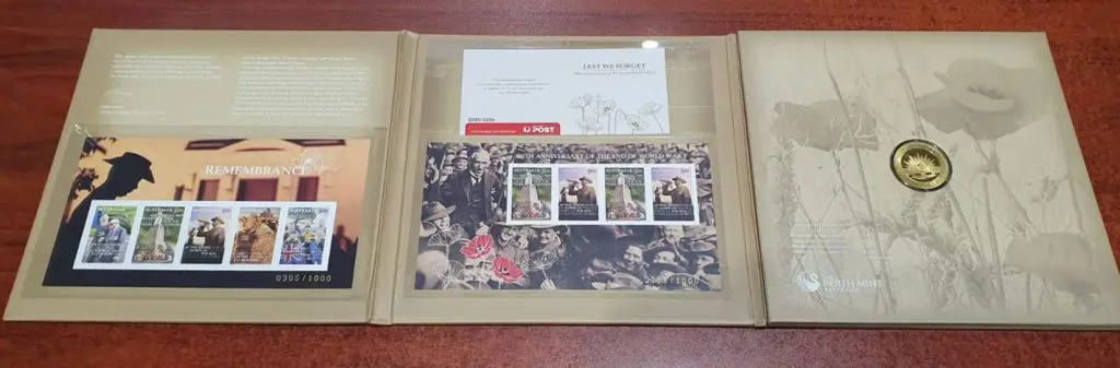2008 90th Anniv End of WWI "Impressions" folder ... Image 1++