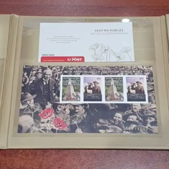 2008 90th Anniv End of WWI "Impressions" folder ...