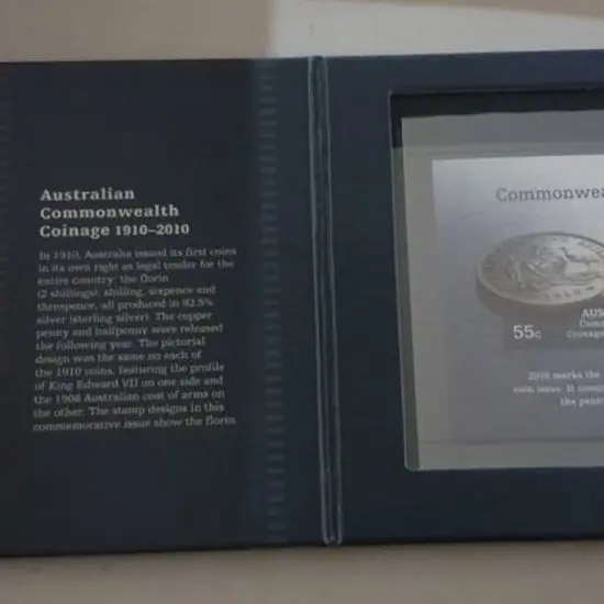 2010 Australian Coinage pres folder with ...