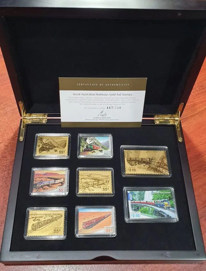 2010 Great Australian Railways set of 4 with ... Image 1++