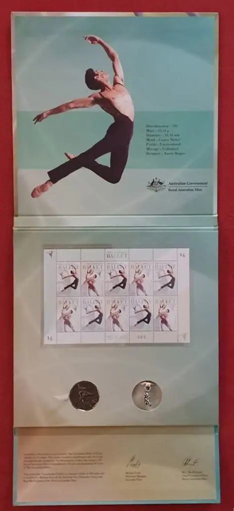 2012 "The Australian Ballet 50 Years" pres folder ... Image 1++