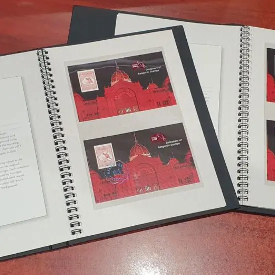 2013 "Kangaroo and Map Minisheet Collection" in ...
