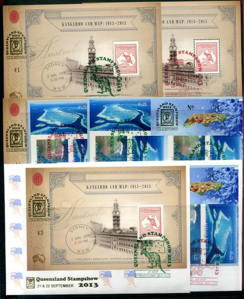 2013 (21st & 22nd Sept) Queensland Stampshow ovptd ... Image 1++