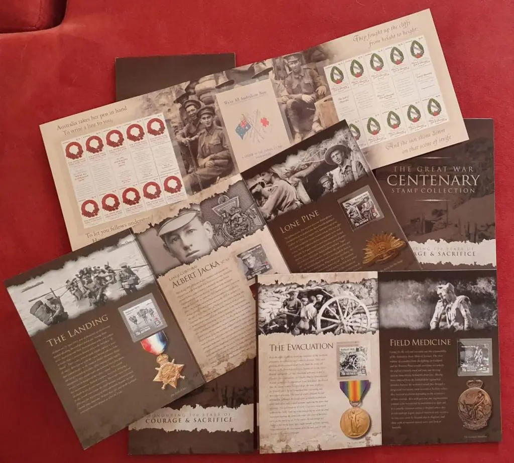 2015 "The Great War Centenary Stamp Collection" ... Image 1++