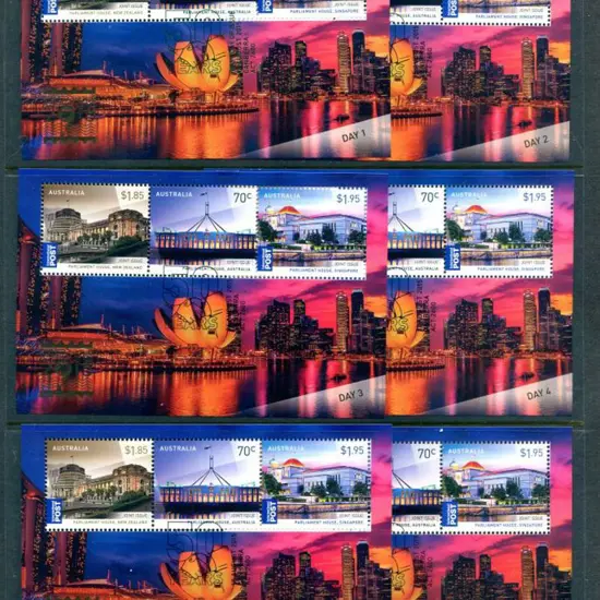 2015 Parliament Houses joint issue Miniature ...