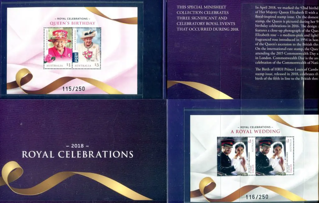 2018 "Royal Celebrations" with QEII B'day, "Birth ... Image 1++
