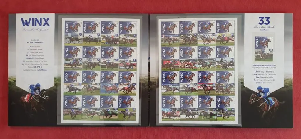 2018 $26 Winx "Record Breaker" for 28 consecutive ... Image 1++