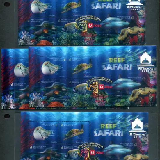 2018 (21st-24th Sept) "Reef Safari" set of 4 ...