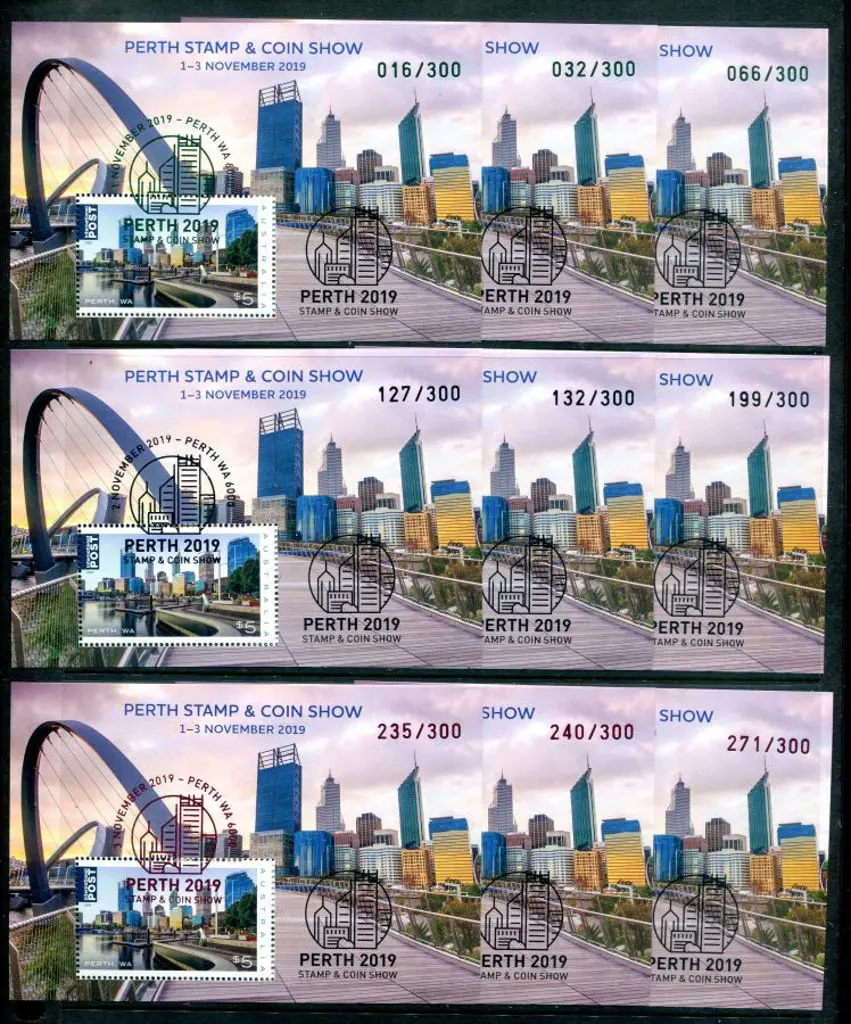 2019 (1st-3rd Nov) Perth Stamp & Coin Show ... Image 1++