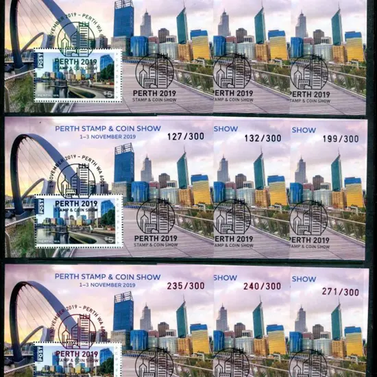 2019 (1st-3rd Nov) Perth Stamp & Coin Show ...