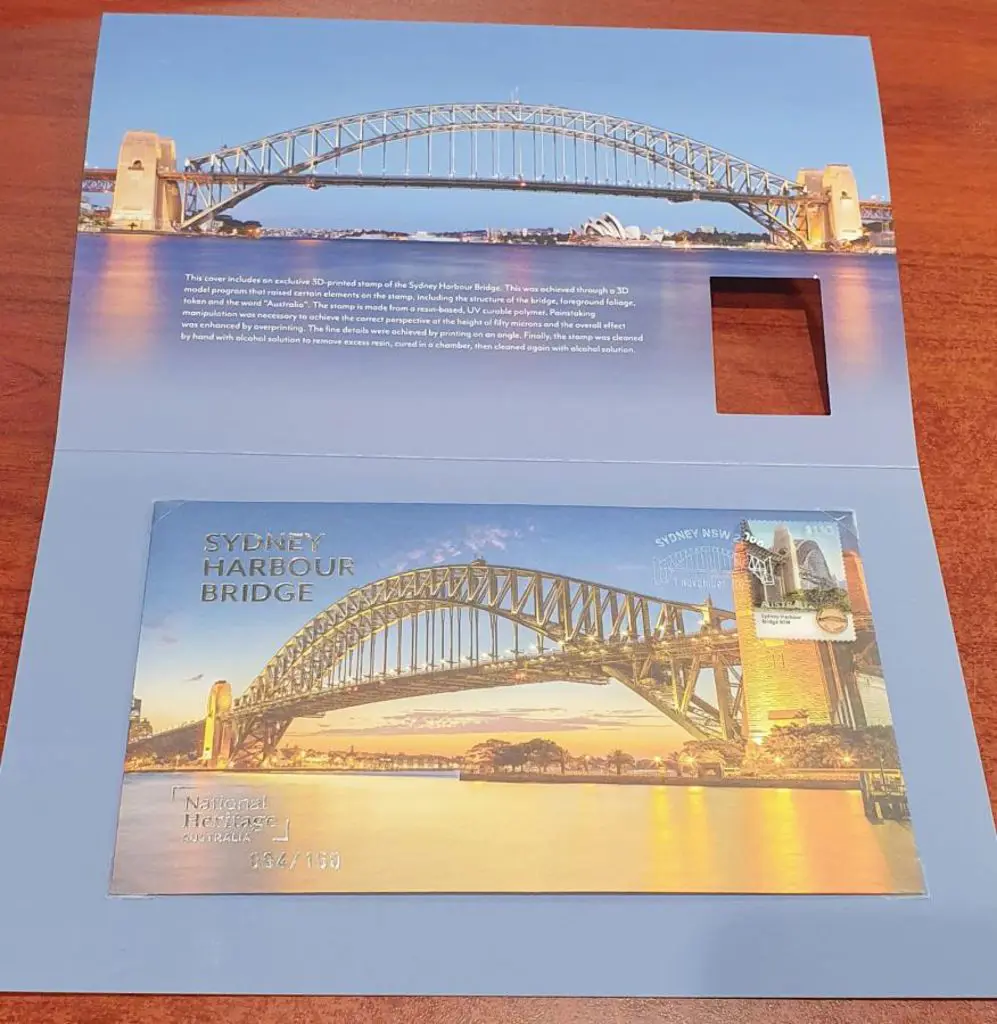 2021 (1st Nov) $1.10 Sydney Harbour Bridge 3 ... Image 1++