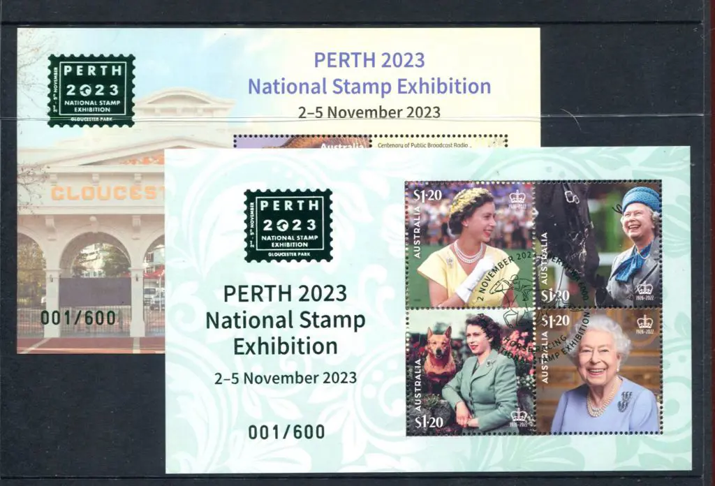 2023 (2nd Nov) Perth 2023 National Stamp ... Image 1++
