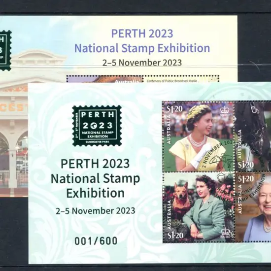 2023 (2nd Nov) Perth 2023 National Stamp ...