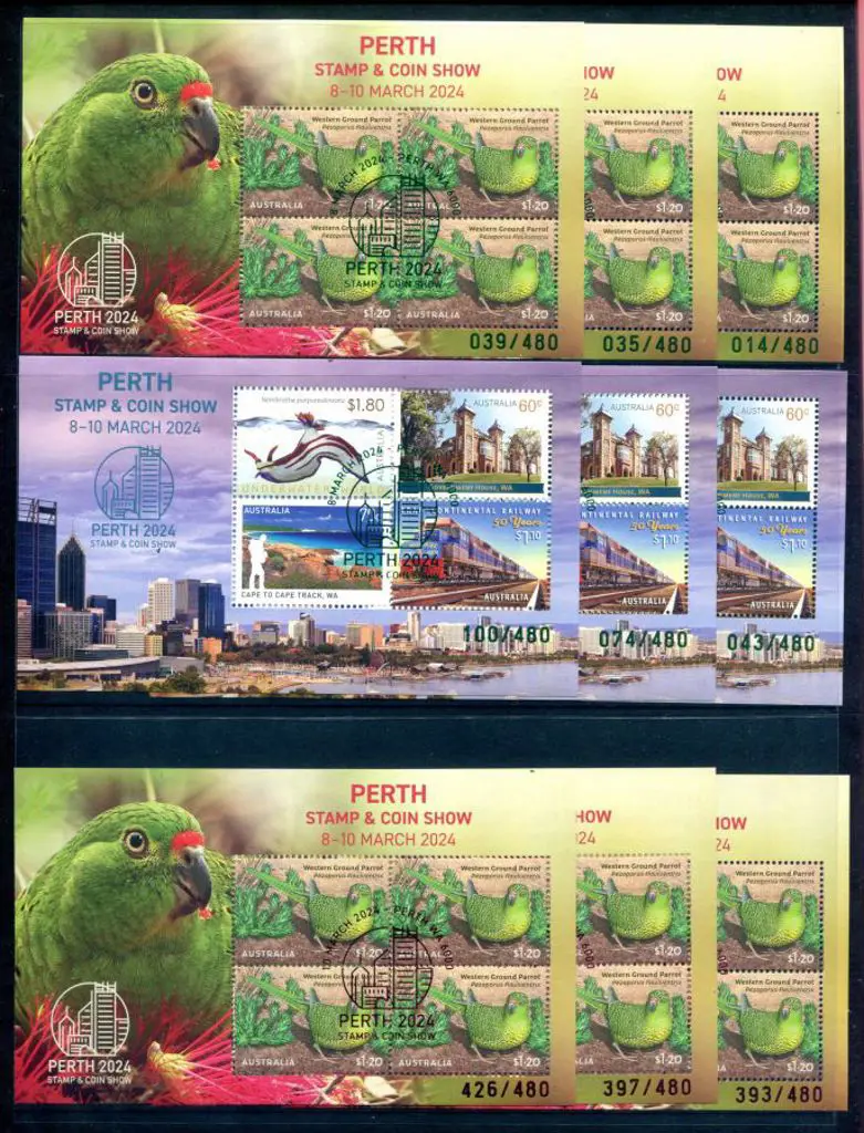 2024 (8th-10th Mar) Perth Stamp & Coin Show $4.80 ... Image 1++