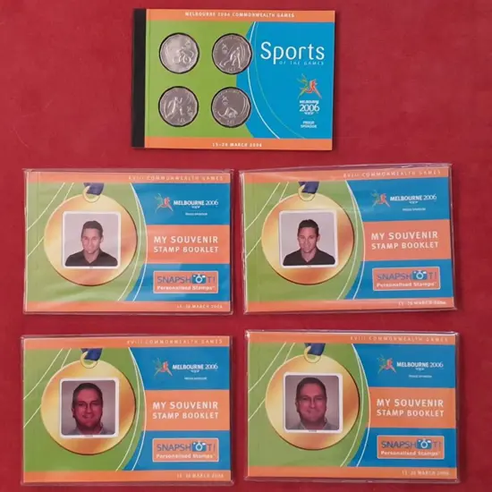 2006 $19.95 Commonwealth Games "Snapshot" types ...
