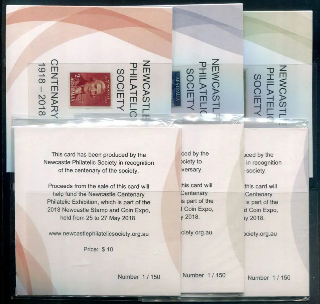 2018 Newcastle Philatelic Society Centenary ... Image 1++