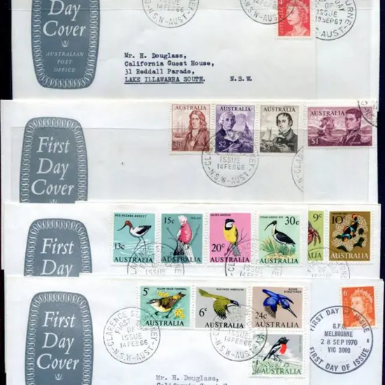 1966 (14th Feb & 1967 29th Sept) 1c to $4 King ...