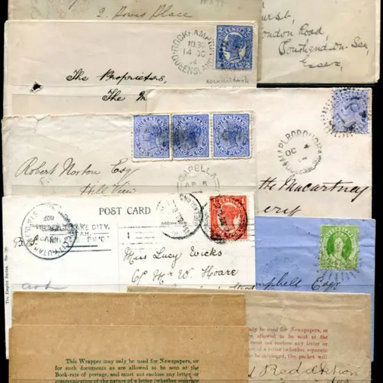 1872 Rockhampton to Scotland, 1877 Bowen to ...