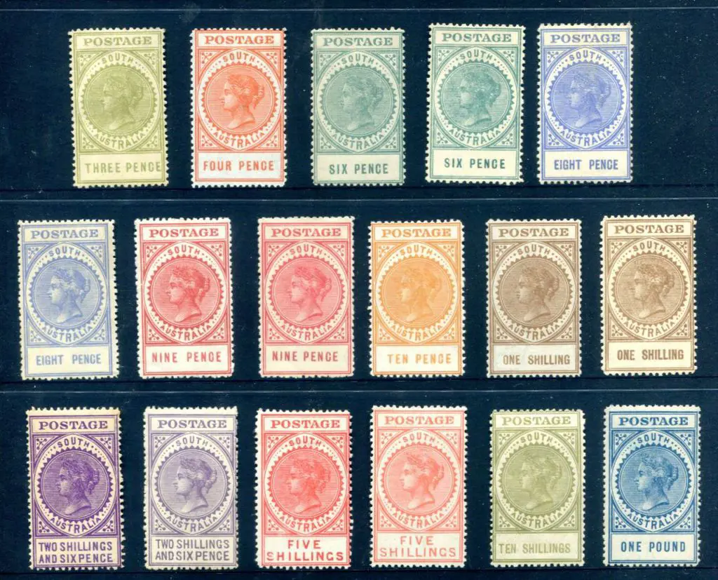 1904/11 & 1906/12 "thick Postage" set of both wmks ... Image 1++