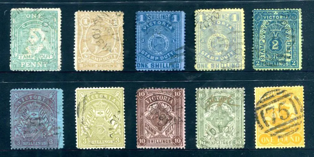 1884/96 1d blue-green (SG 235), 1d pale bistre (SG ... Image 1++