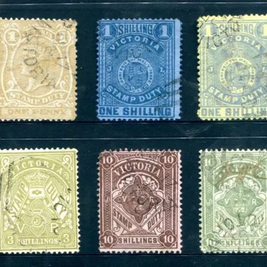 1884/96 1d blue-green (SG 235), 1d pale bistre (SG ...