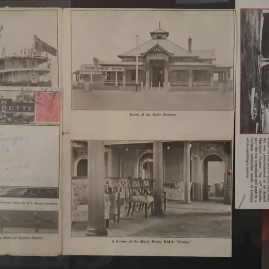 1912 "Australian Pictorial Letterette" b&w ...