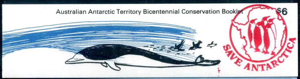 1988 AAT Conservation se-tenant strip of 5 long ... Image 1++