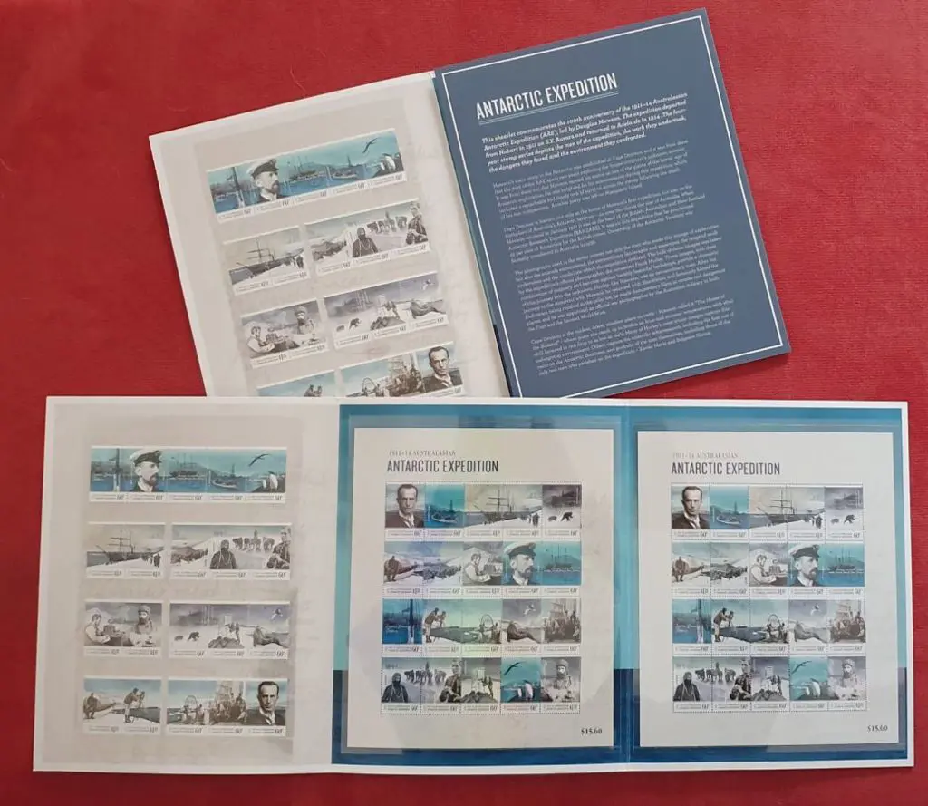 2014 "1911-14 Antarctic Expedition" commem ... Image 1++