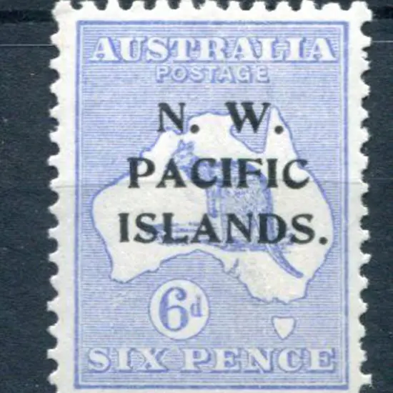 1915 6d ultramarine, 3rd wmk with "white flaw in ...